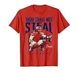 Yadier Molina Thou Shall Not Steal T-Shirt - Apparel T-Shirt