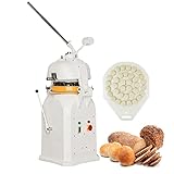 EQCOTWEA Dough Divider Rounder Machine 36Pcs Pastry Dough Dividing Rounding Machine Dough Portioning Rounder Bread Semi-Automatic Dough Separator Splitter Roller Dough Ball Maker Shaper 20g-70g 110V