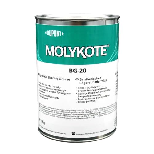 Roulement métal lubrification broche optimale grâce à la graisse Molykote BG-20