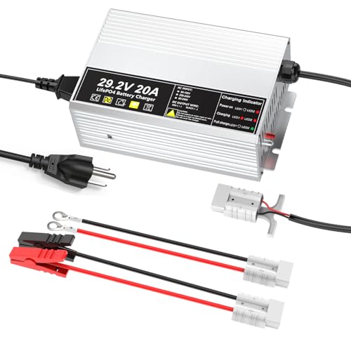 29.2V 20A LiFePO4 Battery Charger