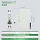 Wengart Miniatur-Leistungsschalter WGM2-40N,AC230V 16A 1P+N 6kA B-Char,Elektrischer Sicherheitsschalter für Haushalt/Industrie