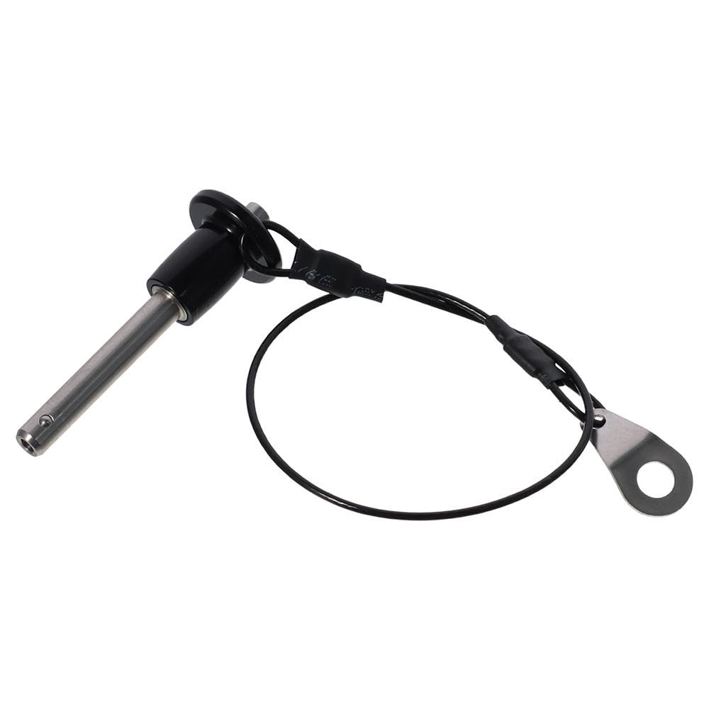 AllGIFT Quick Release Pin,304 Stainless Steel Grip Push-Button Locking Quick Release Pin,High Quality Diameter 6/8/10mm with 25cm Wire(6x30mm)