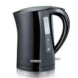SEVERIN Wasserkocher 1,5 Liter schwarz.