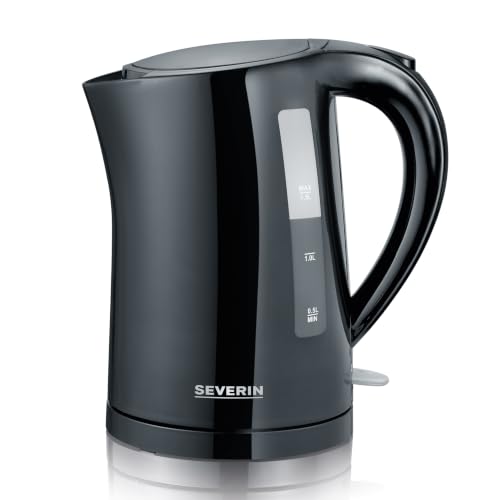 Severin Wasserkocher WK 3498, schwarz, 2200 Watt, 1,5 Liter 4008146025358 Severin
