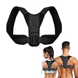 WUYJI Corsets d'immobilisation,Un correcteur de posture ajustable corrige les douleurs aux...