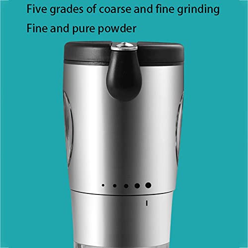 ZHANGCHI12 Máquina de Amoladora de Grano de café Manual Máquina de Molinillo de Acero Inoxidable Máquina de la Mano de… - Imagen 4