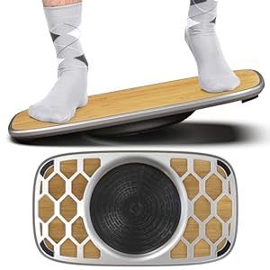 Base+ Standing Desk Balance Board, Anti Fatigue Mat Standing Desk for Office, Wobble Balance Board Exercise Mat for Improved Posture & Focus, Wobble Accessories