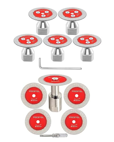 Mini disque diamant carrelage et verre pour rénover facilement la salle de bain