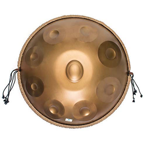 Handpan in D Minor Double Face 17 Remarques Acier Tambour, 22Inch / 56Cm Percussion Harmonique pour La Guérison du Son… - Les Beatles, Paul McCartney, John Lennon, RIngo Starr, George Harrison Handpan in D Minor Double Face 17 Remarques Acier Tambour, 22Inch / 56Cm Percussion Harmonique pour La Guérison du Son…