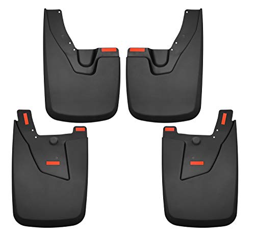 Garde-Boue Ram 2500 Husky Liners Protection Premium de Carrosserie Noire 4 Pièces