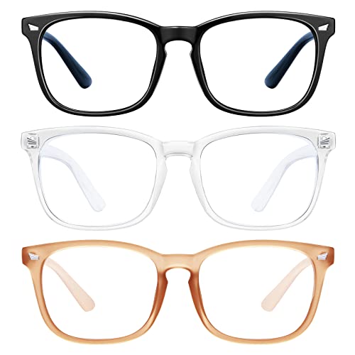 Image of hunsquer Blue Light Glasses for Woman /Men Computer Blue Light Glasses