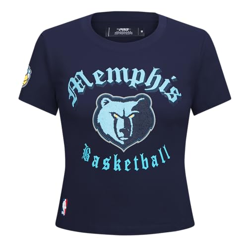 Camiseta Pro Standard NBA mujer de algodón manga corta azul marino XXL