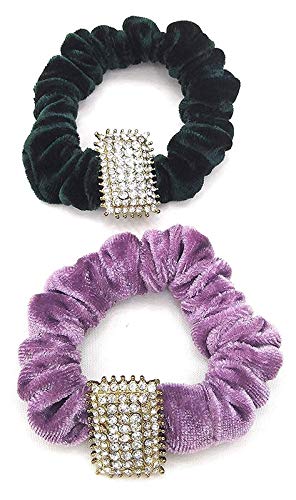 See full amazon price history chart for FAMEZA Diamonds Studded Velvet Fabric Elastic Rubber Band Ponytail Hair Scrunchie for Women - Set of 2 FAMEZA Diamonds Studded Velvet Fabric Elastic Rubber Band Ponytail Hair Scrunchie for Women - Set of 2 (B08PYRJDTF) Amazon Price History, Amazon Price Tracker