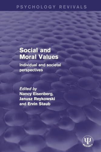 Social and Moral Values (Psychology Revivals)