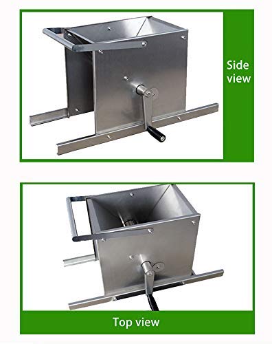 YUEWO Manual grape crusher 304 stainless steel self-breathing fruit wine tool strawberry mulberry manual crusher