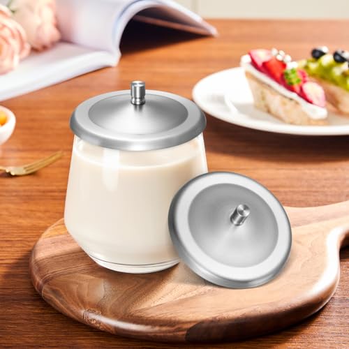 Couvercle de tasse en acier inoxydable de 9,4 cm DOITOOL design - 3