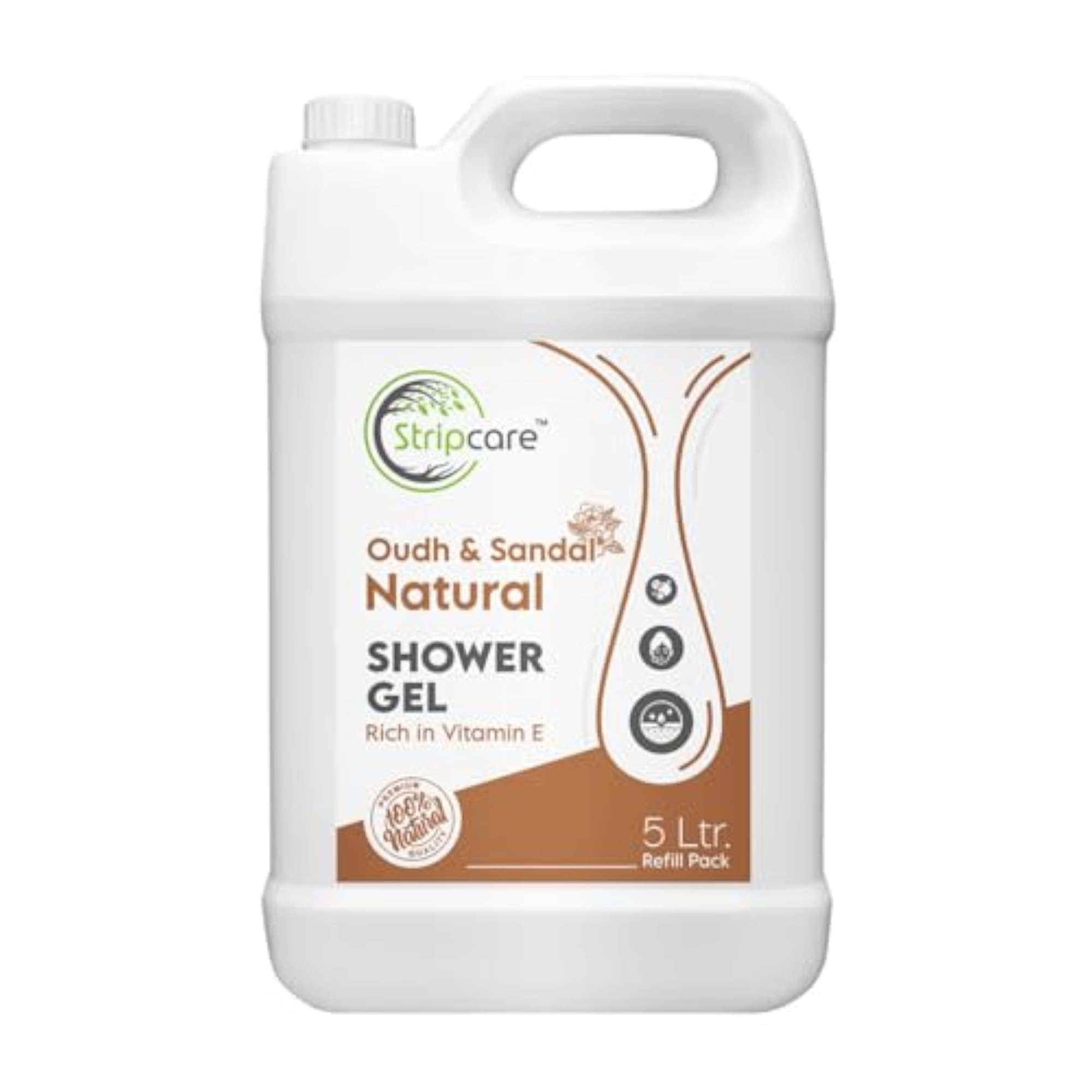 OUDH & SANDALWOOD Shower Gel for Soft Glowing Skin