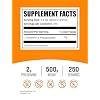 BulkSupplements.com L-Ornithine Alpha-Ketoglutarate Powder - OKG Powder, Nitric Oxide Supplement, Ornithine Supplement - Gluten Free, 2g per Serving, 500g (1.1 lbs) (Pack of 1)