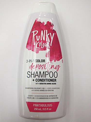 Punky Color Depositing Shampoo + Conditioner, Pinktabulous, 8.5 fl oz (Pack of 2)
