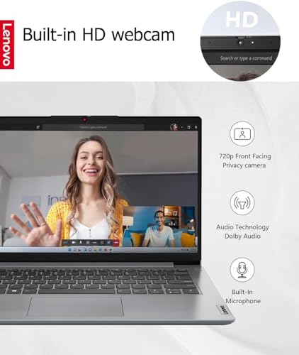 Image of Lenovo IdeaPad Slim 3i Student & Business Laptop | 15.6 inch FHD Anti-Glare Screen | 8-core Intel Core i3, 8GB LPDDR5 RAM, 128GB UFS | Windows 11, AI Copilot, Fast Charge, Webcam Privacy Shutter (24, GB)
