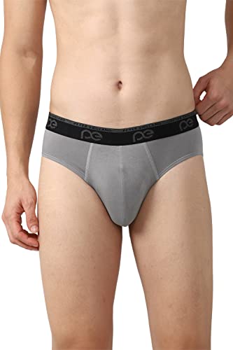 Image of Peter England Men's Cotton Blend Classic Printed Briefs (Pack of 3)