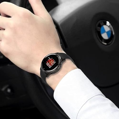 Image of Zitel Band Compatible with Garmin Forerunner 265, 255, 255 Music, Vivoactive 4 45mm, Venu 245 mm, Venu 3 45mm - 22mm Wide Quick Release Watch Band