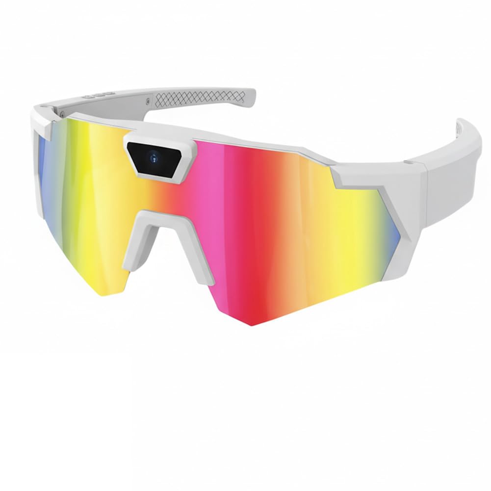 GXZL POV Glasses 4K Baseball Glasses with Camera Smart Camera Glasse for Men Women Sunglasses with Cameras