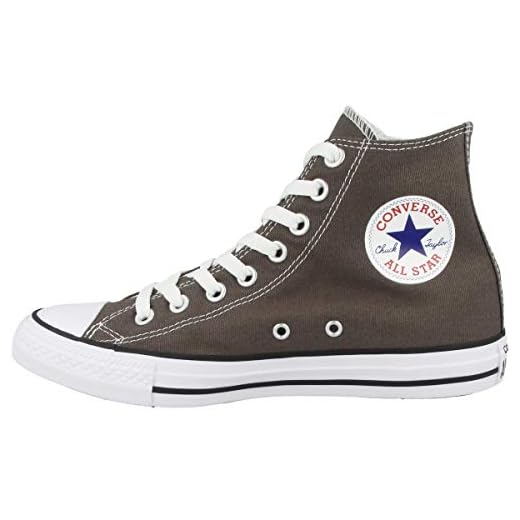 Converse Schuhe Chuck Taylor All Star HI Charcoal (1J793C) 35 Grau