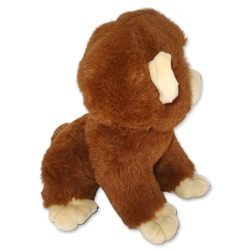 Macaco de Pelúcia Fizzy Toys FC2808 Marrom Escuro Tofu