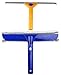 Jet Clean Home & Bathroom Squeegee & Window Cleaner - Pro Window Cleaning Kit-13.5" Squeegee & Microfiber Washer for Glass, Mirror, Shower, Auto