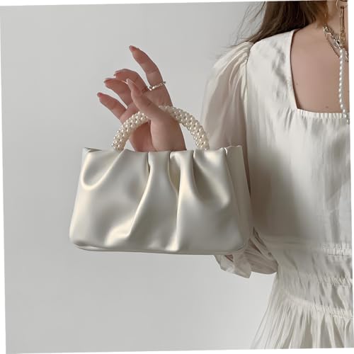 Sac de perle blanc pour fournitures fête et cérémonies chic