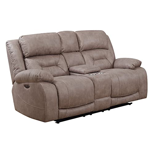Sofá Loveseat Plegable Tela Sand