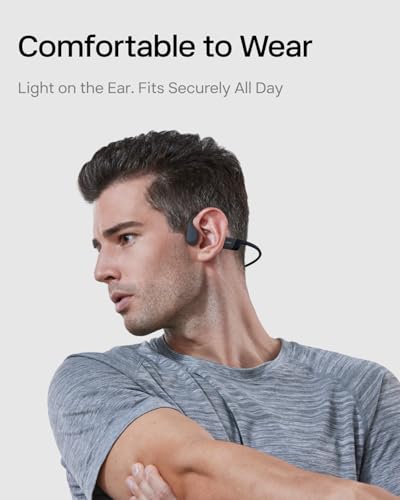 SHOKZ OpenRun Mini Casque à Conduction osseuse, écouteurs Bluetooth Oreilles Libres pour Le Sport avec Micro, Casque sans Fil étanche IP67, 8 Heures d’autonomie, USB-C, Bandeau de Sport, Noir - Les Beatles, Paul McCartney, John Lennon, RIngo Starr, George Harrison SHOKZ OpenRun Mini Casque à Conduction osseuse, écouteurs Bluetooth Oreilles Libres pour Le Sport avec Micro, Casque sans Fil étanche IP67, 8 Heures d'autonomie, USB-C, Bandeau de Sport, Noir – Image 4