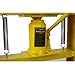 12-Ton Hydraulic Shop Press Heavy-Duty H-Frame Floor Mount Garage Press with Adjustable Table & Steel Plates, Industrial Hydraulic Press (Yellow)