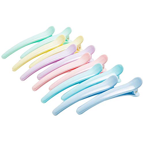 Luxury Hair clips - 5Pcs Luxury LOGO Design Hair Pin Handmade Fashion Acrylic Resin Duckbill Hair Barrettes Hair Styling Accessories Birthday Christmas Gift For Women & Girl
