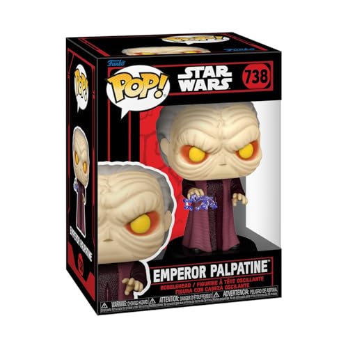 Funko Pop! Star Wars: Star Wars Darkside - Emperor Palpatine - Emperador Palpatine - Figura de Vinilo Coleccionable - Idea de Regalo- Mercancia Oficial - Juguetes para Niños y Adultos