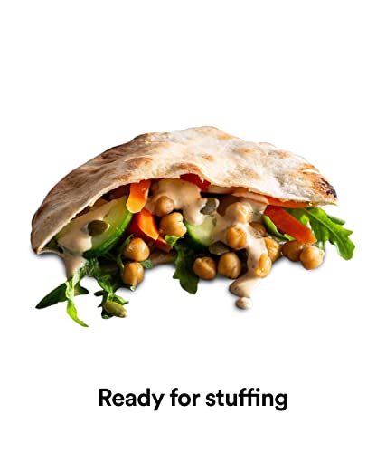 Atoria's Family Bakery Pita With Whole Grain Flatbread 8-Packs Of 6 Flatbread (48 Flatbread) #TOP4