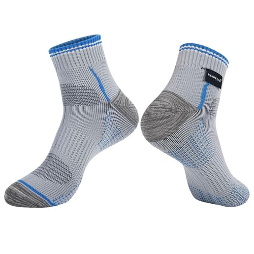 RANDY SUN Calcetines Unisex Impermeables hombre,Calcetines Impermeables Transpirables Para Escalada,Calcetines Impermeable Mujer,Termicos,Ciclismo,Pesca,Esquí,Trekking,Jogging,Golf,Moto,1 Par