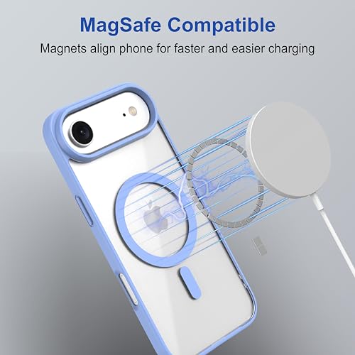 Image of amazon basics Back Case Cover for iPhone 17 Air | Scratch-Resistant Back Cover | Sierra Blue