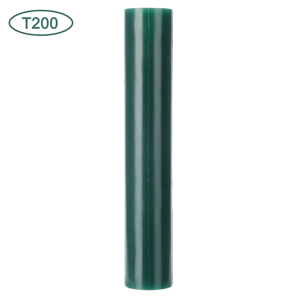 Tubo per colata di cera anello, stampo per anello gioielli, cera verde dura, lavorare con tubo grande a lato piatto, interno liscio, per creare e progettare