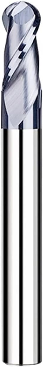 1pcs Two Flutes Solid Carbide Ball Nose End Mills CNC Bits R0.5-R6.0 Carbide Milling Cutter CNC Machine Router Bit Milling Tools