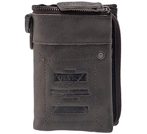 DEVICE(デバイス) Men's, Wallet, Bi-Fold, Leather, NVY