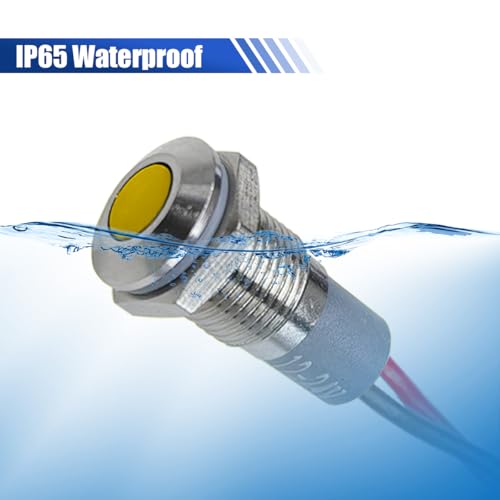 Lámpara LED señalizadora 8mm 12-24V para vehículo miniatura 4