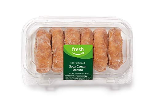 Fresh Old Fashioned Sour Cream Donuts Box, 6 Ct, 13 Oz #TOP6