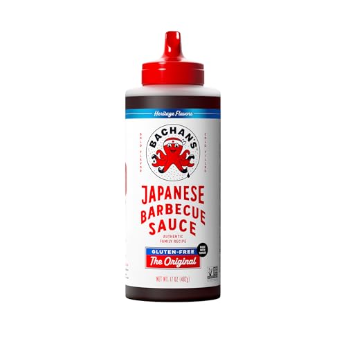 Bachan's - Japanese Barbecue Sauce - Gluten Free, 17 Oz, Small Batch, Non GMO, No Preservatives,...