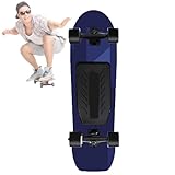 Atwynd Skates électriques pour Adultes et Adolescents Débutants, avec Télécommande et Régulateur de Vitesse, Longboard électrique pour Parcs, Places et Routes, Charge de 150 kg B-Singledrive