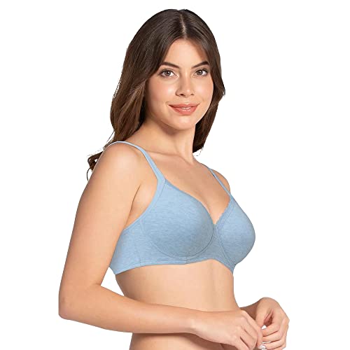 Image of Amante Cotton Padded Wirefree Full Coverage T-Shirt Bra