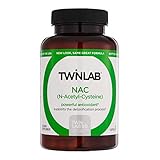 Twinlab NAC 600mg, 60 Capsules (Pack of 2)