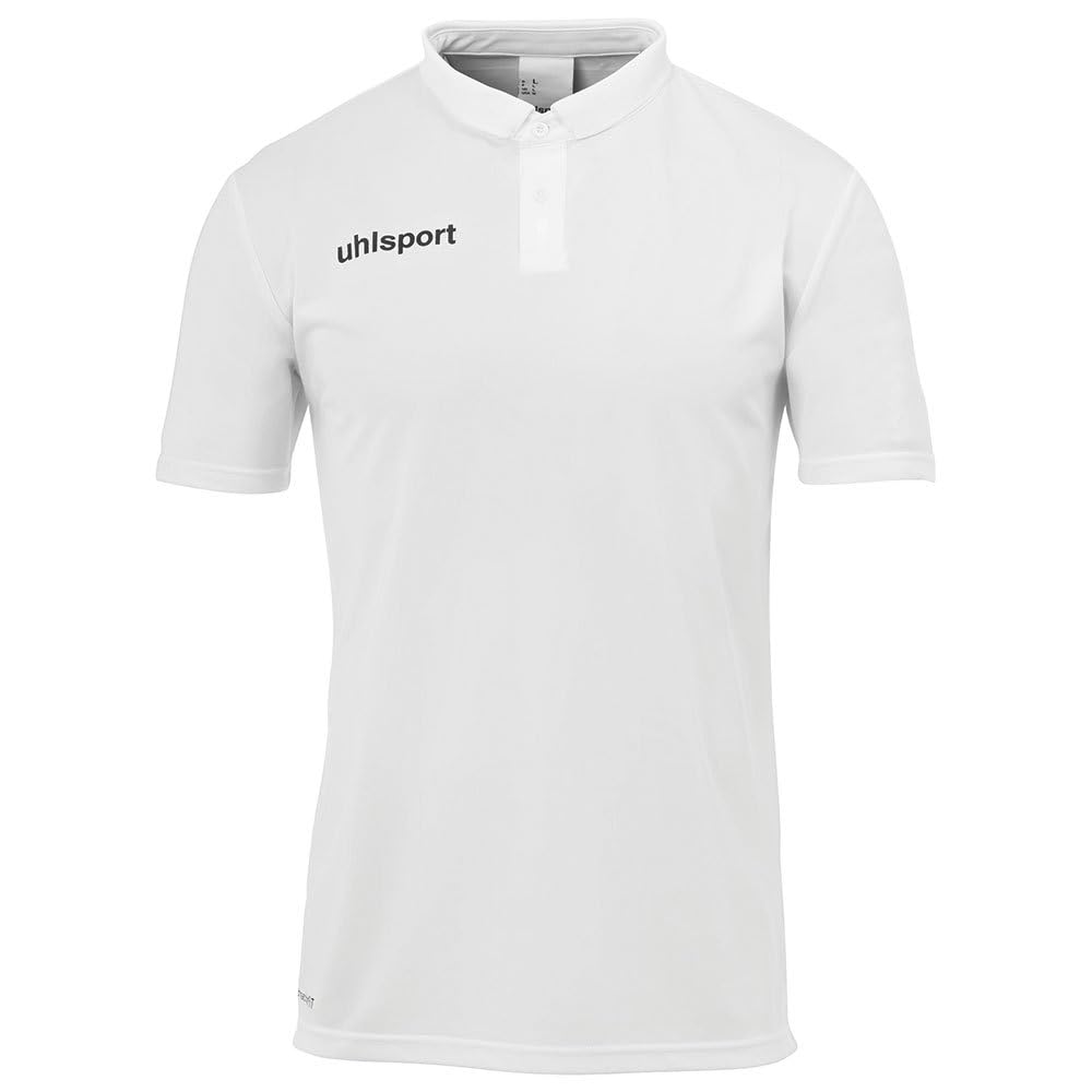 uhlsport Men's Essential Polo Shirt, White, 4XL, White, XXXX-Large