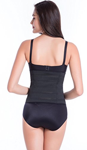 Everbellus Women's Breathable Elastic Corset Waist Trainer Cincher Belt Shapewear
